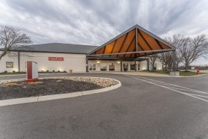 Wedgewood Urgent Care building exterior on a cloudy day