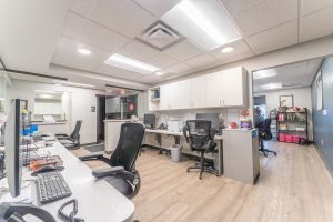 Newark Valley Urgent Care Interior main desks
